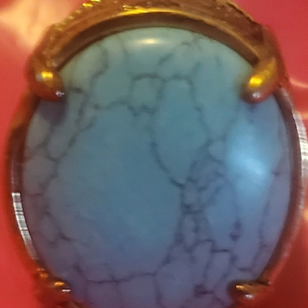 Turquoise Statement Ring - Picture 3 of 3